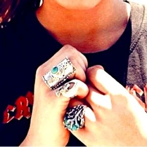 Spell & gypsy shield ring vintage jewelry